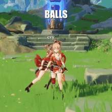 Sussy Balls Genshin Impact GIF