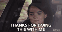 Thank You For Doing This With Me Elodie Davis GIF - Thank You For Doing This With Me Elodie Davis Brianna Hildebrand GIFs