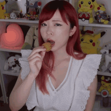 Eating Cookies Japanese Ammo With Misa GIF - Eating Cookies Japanese Ammo With Misa Misa GIFs