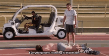 Running Is Impossible Parks And Rec GIF