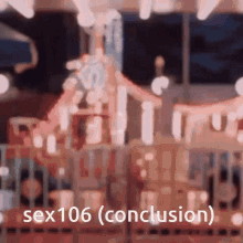 sex106 sex irony discord conclusion