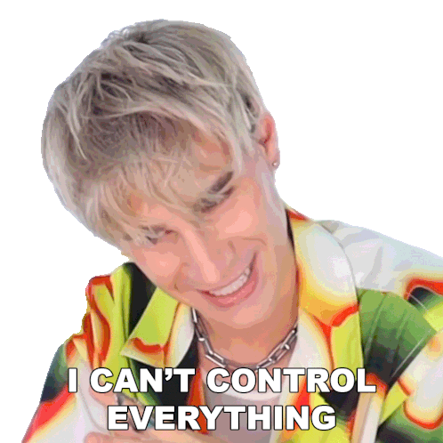 I Cant Control Everything Brad Mondo Sticker - I Cant Control Everything Brad Mondo I Cant Command Everything Stickers