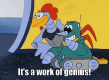 Aosth It'S A Work Of Genius GIF - Aosth It'S A Work Of Genius Adventures Of Sonic The Hedgehog GIFs