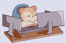 Hamster Typing GIF - Hamster Typing GIFs