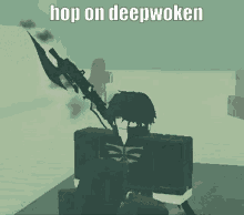 Deepwoken Roblox GIF - Deepwoken Roblox Hop On GIFs