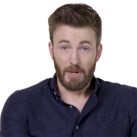 Oh Well Chris Evans Sticker - Oh Well Chris Evans Esquire Stickers