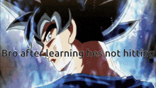a picture of a man with the words bro after learning he 's not hitting on it