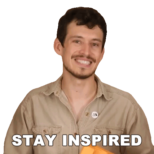 Stay Inspired Devin Montes Sticker - Stay Inspired Devin Montes Make Anything Stickers