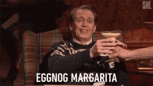 eggnog margarita drinks beverage cold desert