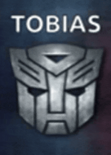 a picture of a transformer with the name tobias written on it .