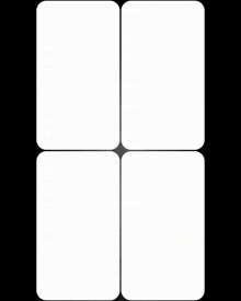 four playing cards with 2sale written on them
