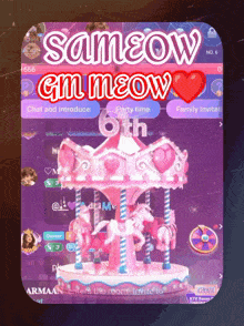 Sam Meow Gm Sameer GIF - Sam Meow Gm Sameer Gm Meow GIFs