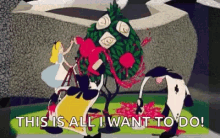 Alice In Wonderland Painting The Roses Red GIF - Alice In Wonderland Painting The Roses Red Aiw GIFs