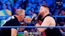Wwe Kevin Owens GIF - Wwe Kevin Owens Youre Fired GIFs