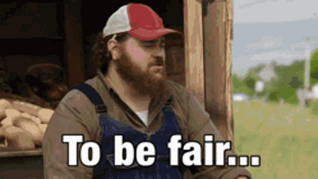 Characters in letterkenny saying "To be fair"