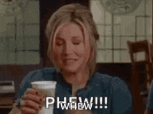 Whew Relief GIF - Whew Relief Scrubs GIFs