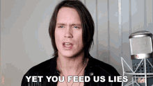 Yet You Feed Us Lies Pellek GIF - Yet You Feed Us Lies Pellek Per Fredrik Asly GIFs
