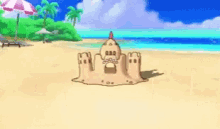 Palossand Sand Castle GIF - Palossand Sand Castle Pokemon GIFs