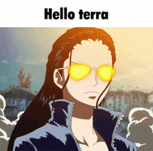 Hello Terra One Piece GIF - Hello Terra Terra One Piece GIFs