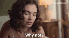 Why Not Linda Radlett GIF - Why Not Linda Radlett Lily James GIFs