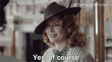 Yes Of Course Fanny Logan GIF - Yes Of Course Fanny Logan Emily Beecham GIFs