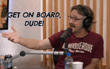 Get On Board Dude Marc Maron GIF - Get On Board Dude Marc Maron Come On GIFs