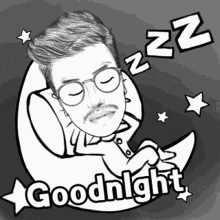 Sleeping Goodnight GIF - Sleeping Goodnight Moon GIFs