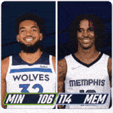 Minnesota Timberwolves (106) Vs. Memphis Grizzlies (114) Post Game GIF