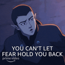 You Cant Let Fear Hold You Back Vaxildan GIF - You Cant Let Fear Hold You Back Vaxildan The Legend Of Vox Machina GIFs