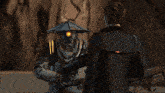 a man in a video game with the word hys on the wall