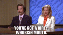 Dirty Mouth GIF - Dirty Mouth Anchorman GIFs