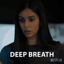 Deep Breath Saanvi Bahl GIF - Deep Breath Saanvi Bahl Manifest GIFs