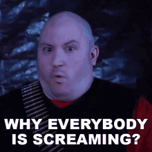 Why Everybody Is Screaming Heavy GIF - Why Everybody Is Screaming Heavy Nathan Morse GIFs