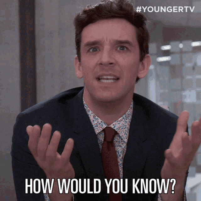 Know How Would You Know GIF - Know How Would You Know Michael Urie - Discover & Share GIFs