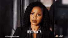 Lieutenant Ayanna Bell GIF - Lieutenant Ayanna Bell Law And Order Organized Crime GIFs