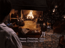 Harry Potter Christmas GIF - Harry Potter Christmas Ron GIFs