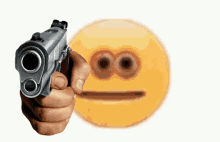 gun emoticon