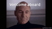Welcome Aboard Jean-luc Picard GIF