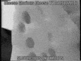 a black and white photo of a slice of cheese with the caption " cheese glorious cheese tv ad slowed slowlicious on threads "