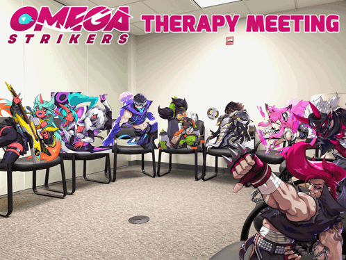 Omega Strikers Therapy Session GIF Omega strikers Therapy session Octavia Discover Share GIFs