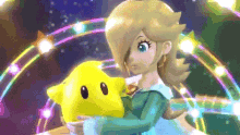 Super Smash Bros For Wii U Princess Rosalina GIF - Super Smash Bros For Wii U Princess Rosalina Luma GIFs