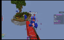 a screenshot of a video game with the name blackrub