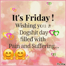 Happy Friday Good Morning GIF - Happy Friday Good Morning Pain GIFs