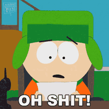 Oh Shit Kyle Broflovski GIF - Oh Shit Kyle Broflovski South Park GIFs