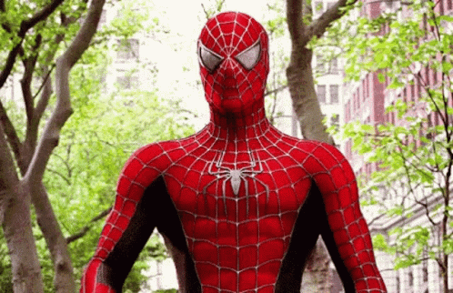 Hola Spiderman GIF - Hola Spiderman Salute - Discover & Share GIFs