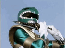 Green Ranger Summoning GIF - Green Ranger Summoning Dragonzord GIFs