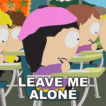Leave Me Alone Wendy Testaburger GIF - Leave Me Alone Wendy Testaburger South Park GIFs
