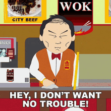 I Dont Want No Trouble Tuong Lu Kim GIF - I Dont Want No Trouble Tuong Lu Kim South Park GIFs
