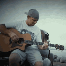 Playing Guitar Miles Doughty GIF - Playing Guitar Miles Doughty Slightly Stoopid GIFs
