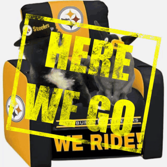 Here We Go Steelers Pittsburgh Steelers GIF Here We Go Steelers